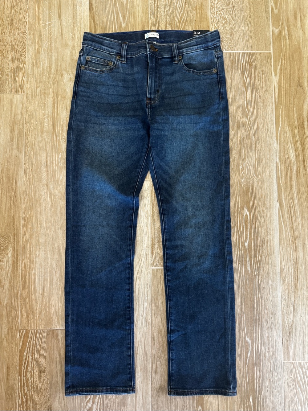 NWT J. Crew Crewcuts Skim Flex Boys Jeans 12